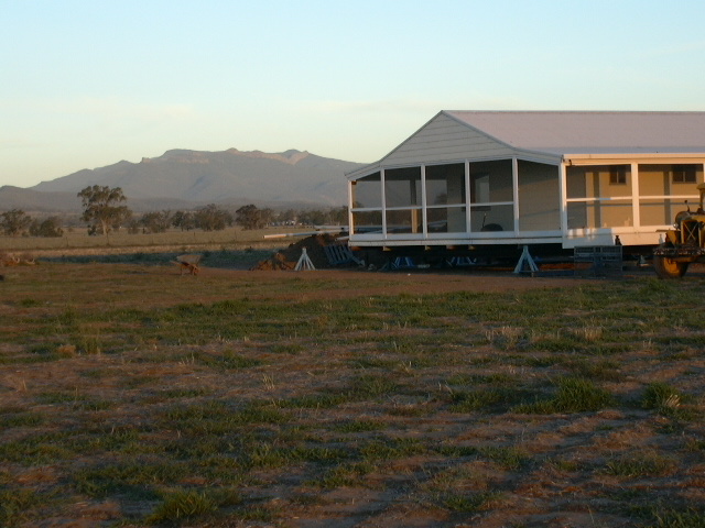 View of the mountains